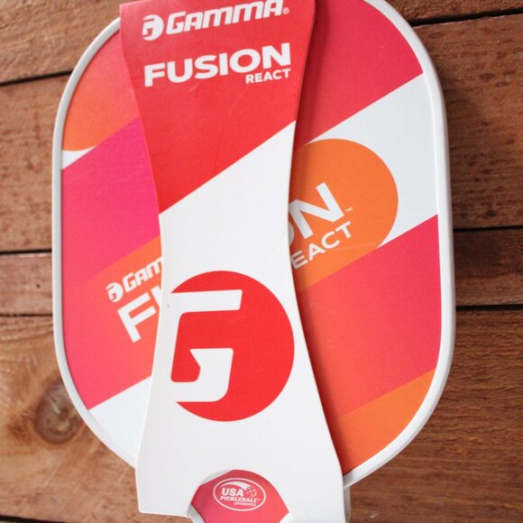 Gamma Fusion React Pickleball Paddle Lightweight Durable Textured Surface USA - Picture 3 of 6